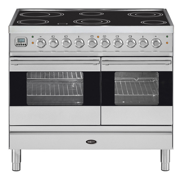 Boretti VPSE-104 IX Freestanding Induction Stainless steel cooker