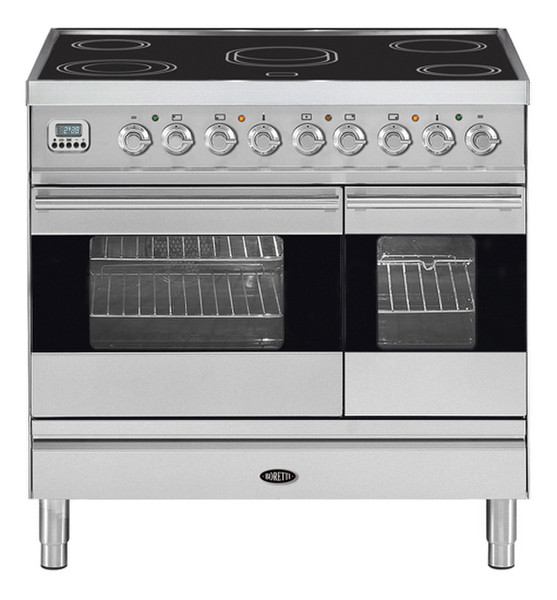 Boretti VPSE-94 IX Freestanding Induction Stainless steel cooker