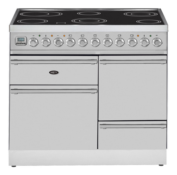 Boretti VXE-104 IX Freestanding Induction Stainless steel cooker