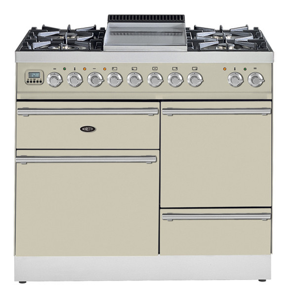 Boretti VXF-104 OW Freistehend Combi hob Küchenherd