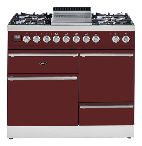 Boretti VXF-104 RB Freistehend Combi hob Küchenherd