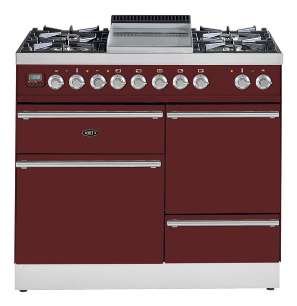 Boretti VXF-104 RB B Отдельностоящий Combi hob кухонная плита