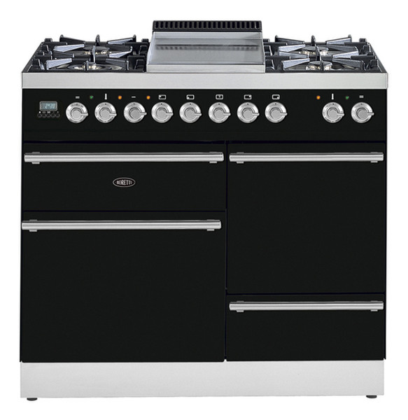 Boretti VXF-104 ZW Freestanding Combi hob cooker