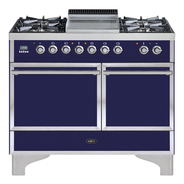 Boretti VZF-104 BL Freistehend Combi hob Küchenherd