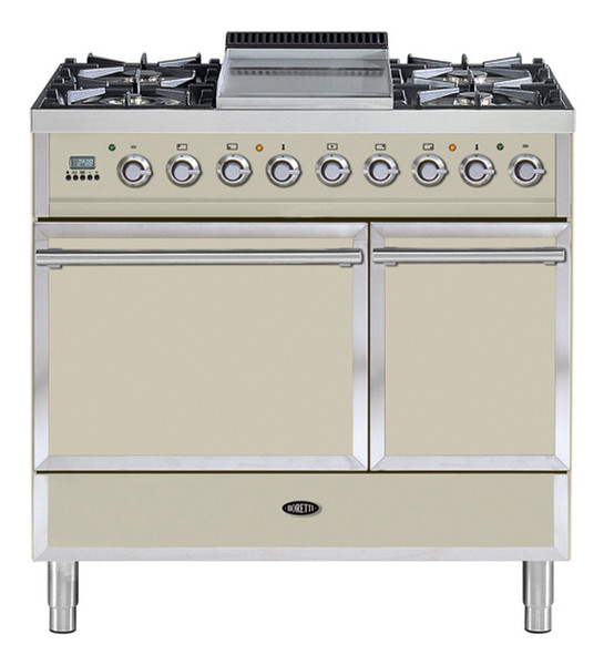 Boretti VZF-90 OW Freestanding Combi hob cooker