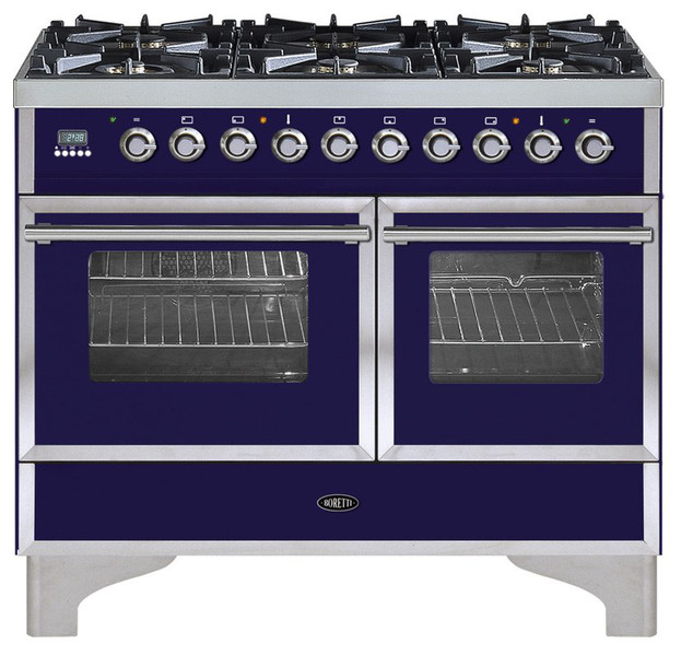 Boretti VZG-104 BL Freestanding Gas hob Blue cooker