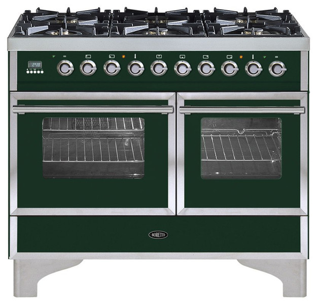 Boretti VZG-104 GR Freestanding Gas hob Green cooker