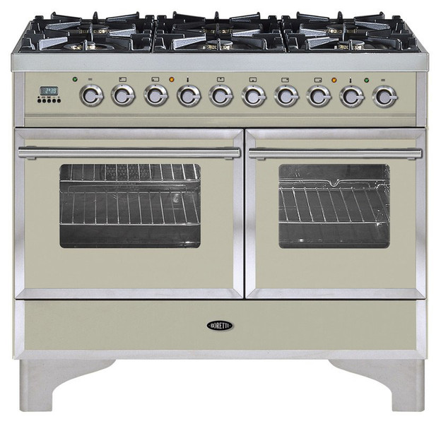 Boretti VZG-104 OW Freistehend Gas hob Beige Küchenherd