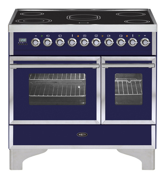 Boretti VZGE-90 BL Freestanding Ceramic cooker