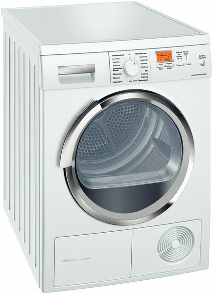 Siemens WT46W561FG freestanding Front-load 7kg A White tumble dryer