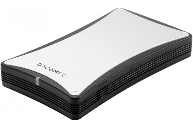Dacomex 3.5" IDE External Drive Case Черный, Cеребряный