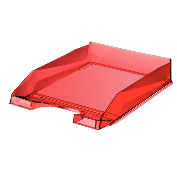 Esselte Europost Plastic Red desk tray