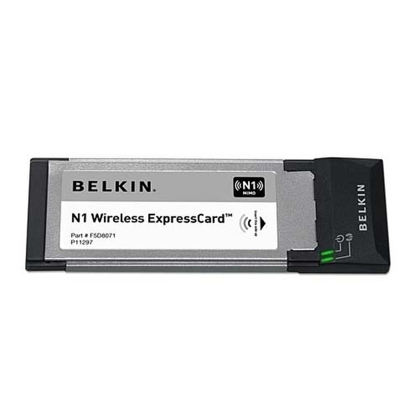 Belkin N1 Wireless ExpressCard 300Mbit/s networking card