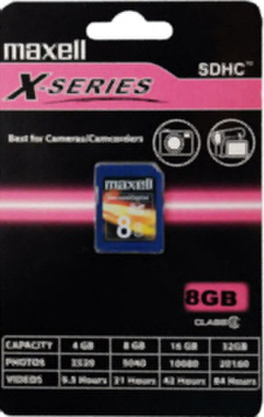 Maxell SDHC 8GB SDHC memory card