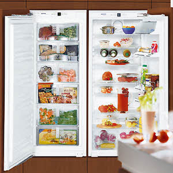 Liebherr SBS 47I2 Отдельностоящий 259л Белый side-by-side холодильник