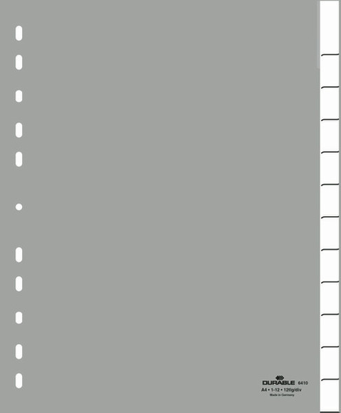 Durable Register mit umschweißten Taben