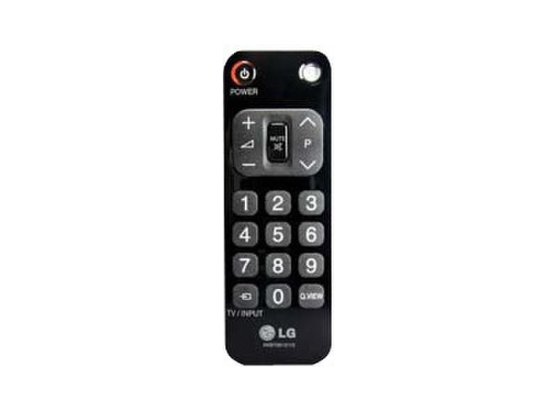 LG LCA-RCU01 Инфракрасный беспроводной push buttons Черный пульт дистанционного управления