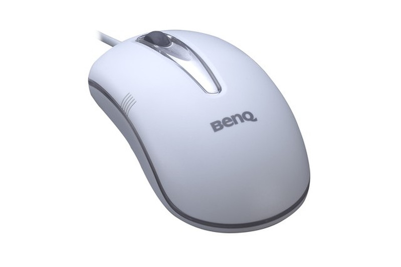 Benq M800 Optical Mouse Retail White USB+PS/2 Optisch 400DPI Weiß Maus