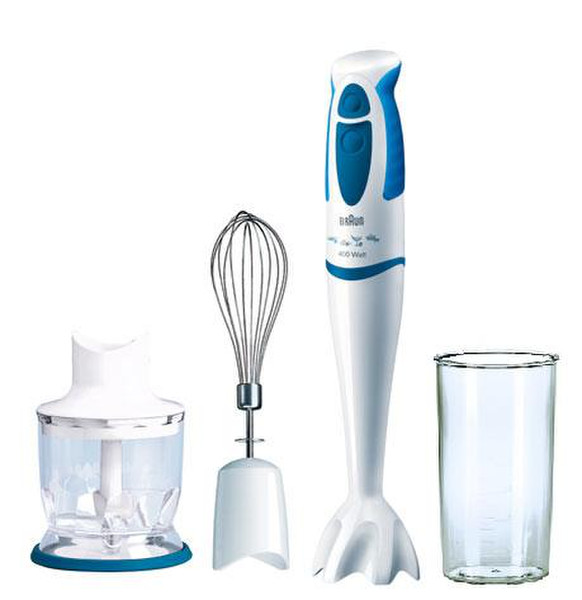 Braun MR 4050 HC Immersion blender 450W Blue,White blender