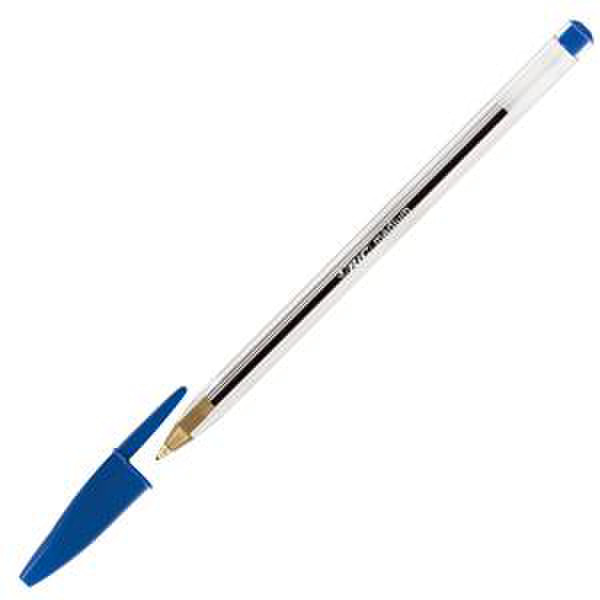 BIC Cristal Medium Stick ballpoint pen Medium Blau 50Stück(e)