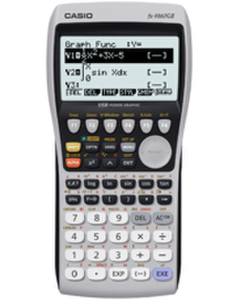 Casio FX-9860GII Настольный Graphing calculator Cеребряный калькулятор