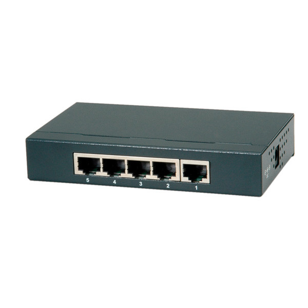ROLINE PoE Fast Ethernet Switch 5 Port (1x PoE)
