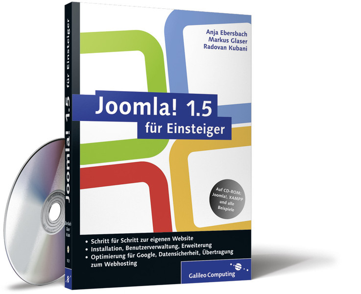 Galileo Press Computing Joomla! 1.5 für Einsteiger 293Seiten Deutsche Software-Handbuch