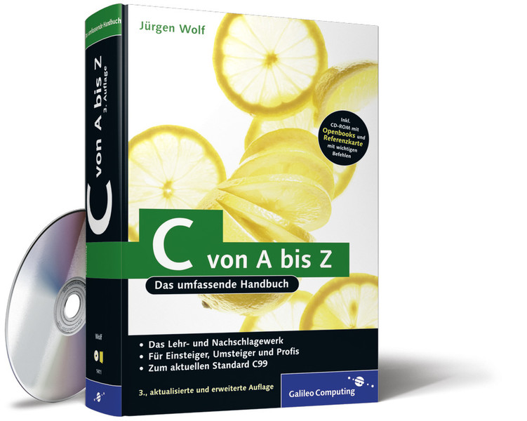 Galileo Press Computing C von A bis Z 1190Seiten Deutsche Software-Handbuch