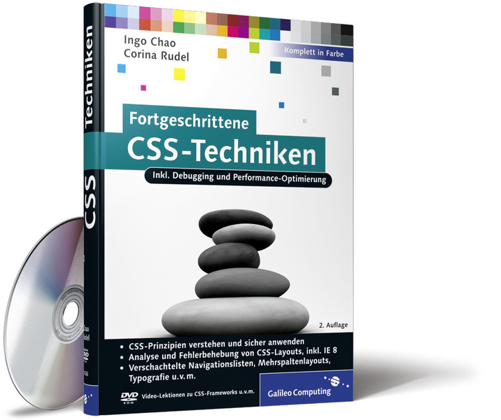Galileo Press Computing Fortgeschrittene CSS-Techniken 436Seiten Deutsche Software-Handbuch