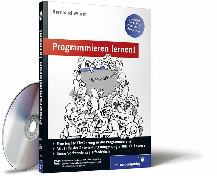 Galileo Press Computing Programmieren lernen! 340Seiten Deutsche Software-Handbuch