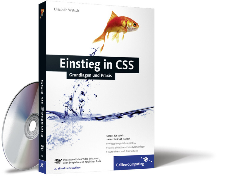 Galileo Press Computing Einstieg in CSS 438pages German software manual