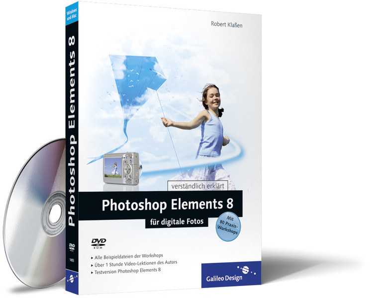 Galileo Press Design Photoshop Elements 8 für digitale Fotos 415Seiten Deutsche Software-Handbuch