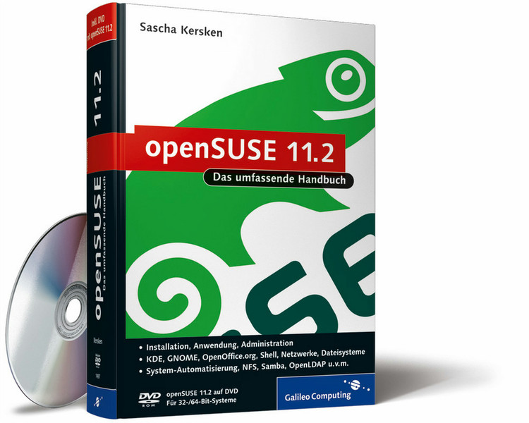 Galileo Press Computing openSUSE 11.2 1007страниц DEU руководство пользователя для ПО