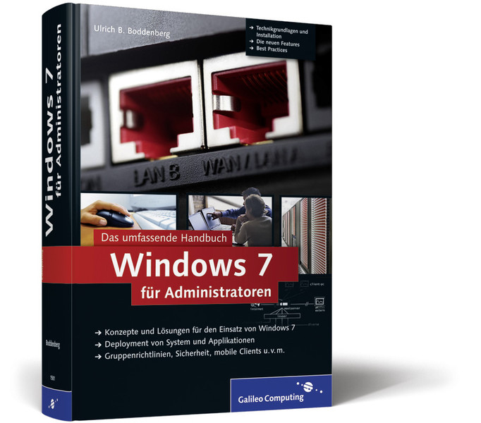Galileo Press Computing Windows 7 für Administratoren 804Seiten Deutsche Software-Handbuch