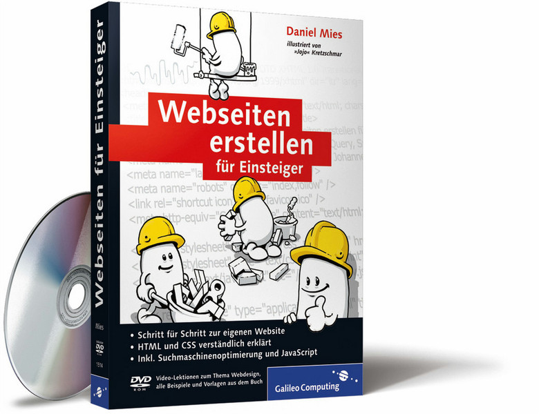 Galileo Press Computing Webseiten erstellen für Einsteiger 362Seiten Deutsche Software-Handbuch