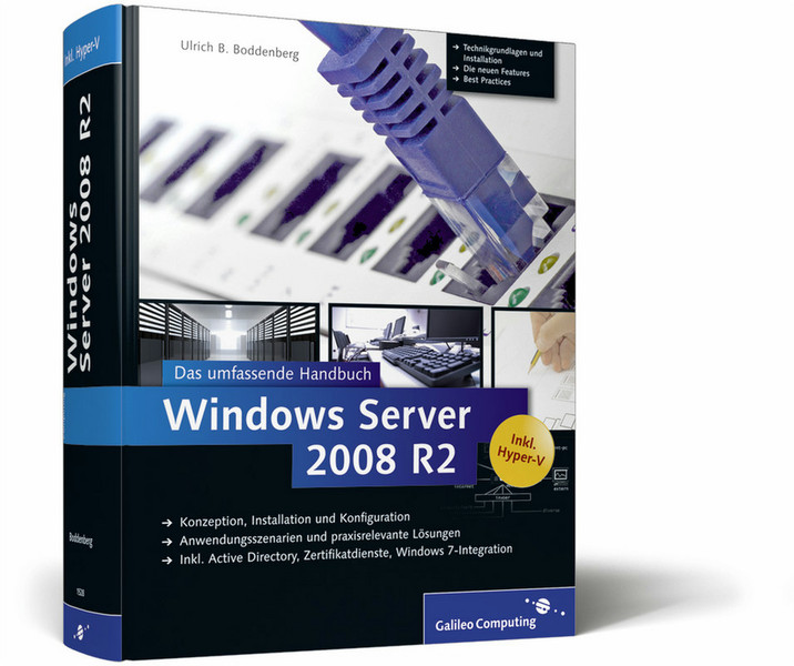 Galileo Press Computing Windows Server 2008 R2 1410страниц DEU руководство пользователя для ПО