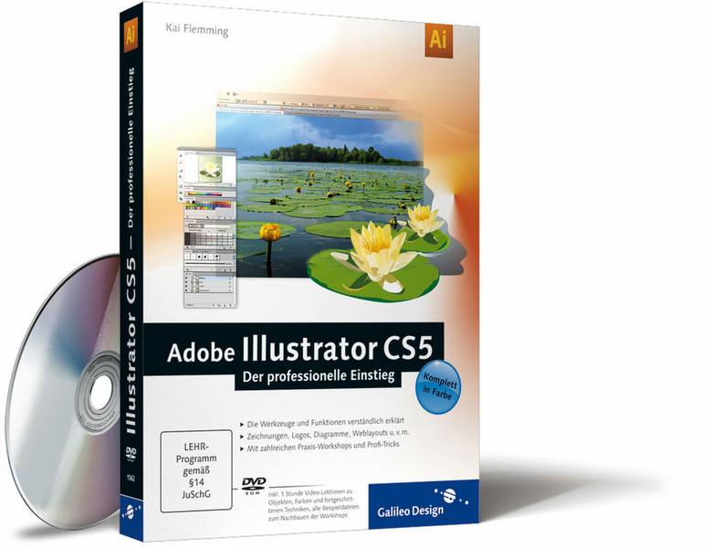 Galileo Press Design Adobe Illustrator CS5 – Der professionelle Einstieg 349pages German software manual