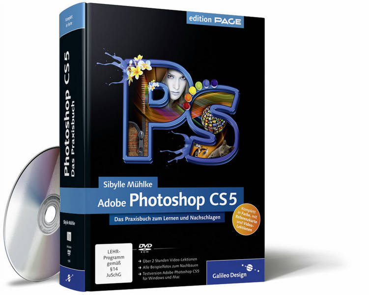Galileo Press Design Adobe Photoshop CS5 1178pages German software manual
