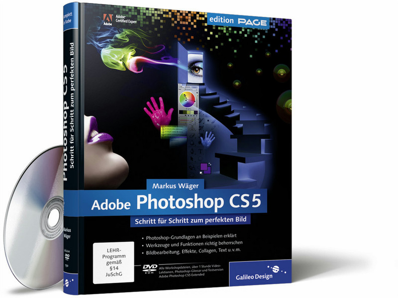Galileo Press Design Adobe Photoshop CS5 442pages German software manual