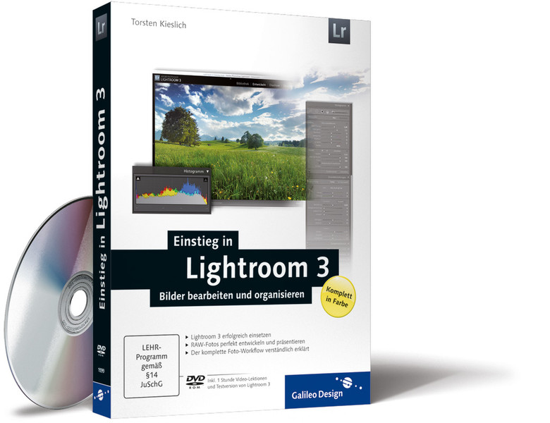 Galileo Press Design Einstieg in Lightroom 3 378страниц DEU руководство пользователя для ПО