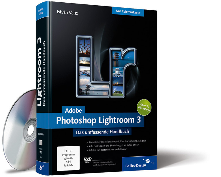 Galileo Press Design Adobe Photoshop Lightroom 3 678pages German software manual