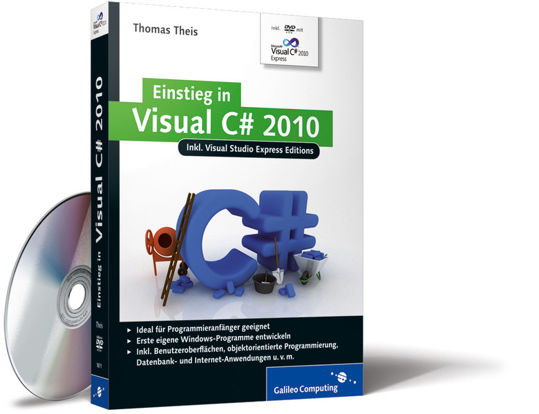 Galileo Press Computing Einstieg in Visual C# 2010 467страниц DEU руководство пользователя для ПО
