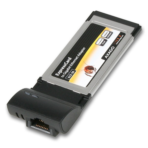 Axago ECE-50 Gigabit Ethernet Schnittstellenkarte/Adapter