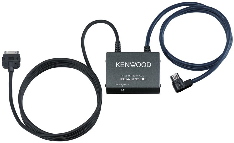 Kenwood Electronics KCA-iP500 iPod Interface iPod Black cable interface/gender adapter