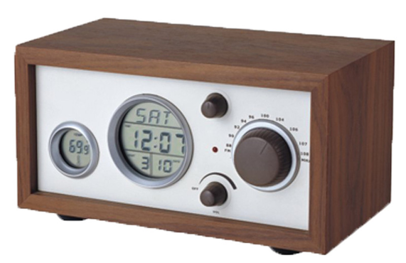 CMX RRD 1010 Часы Коричневый радиоприемник