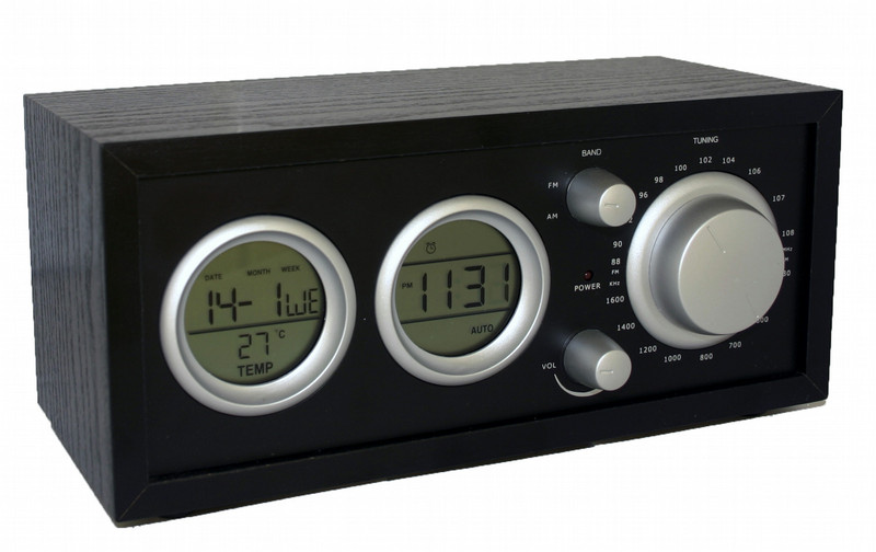 CMX RRD 1060 Часы Черный радиоприемник