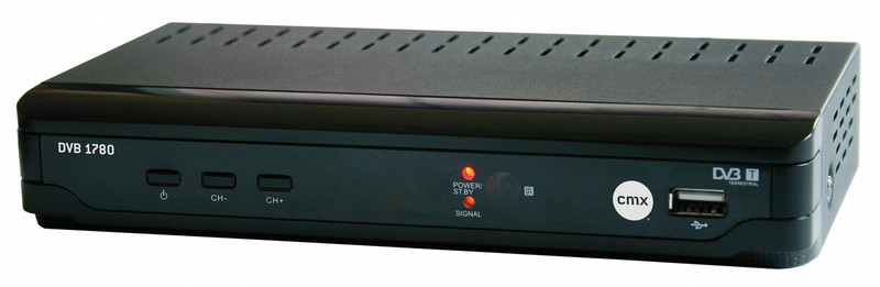 CMX DVB 1780 Black TV set-top box