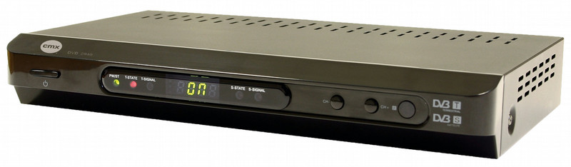 CMX DVB 2940 Black TV set-top box