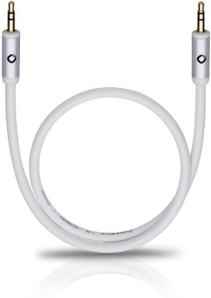 OEHLBACH 60010 0.5m 3.5mm 3.5mm Weiß Audio-Kabel