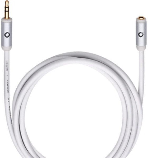 OEHLBACH 60033 3м 3.5mm 3.5mm Белый аудио кабель